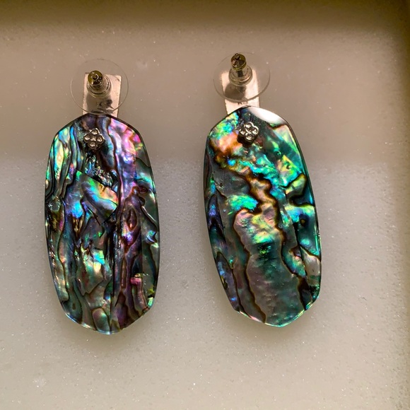 Kendra Scott Aragon Earrings in Abalone - Picture 2 of 4